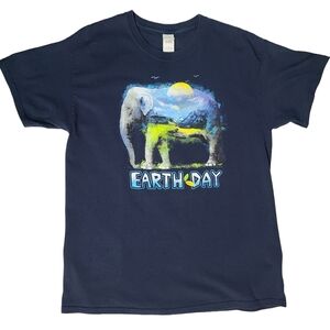 Earth Day Size Large Tee Shirt
